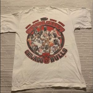 Starters Chicago Bulls 1997 nba championship shirt